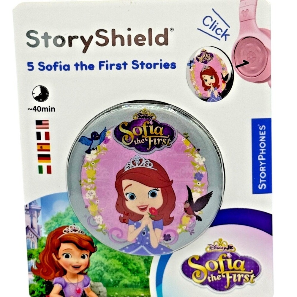 StoryShield Disney Junior Sofia The First- 5 Stories For StoryPhones By ONANOFF